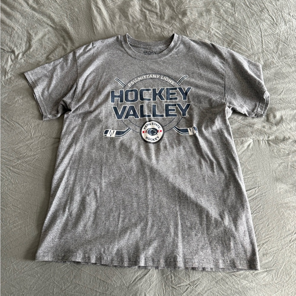 Gray Hockey Valley Tee